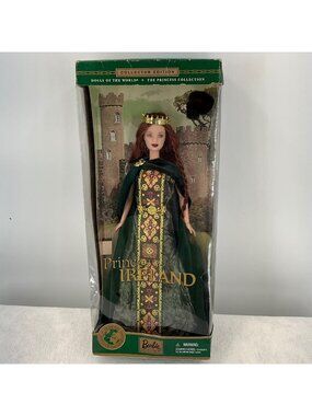 Barbie Princess Of Ireland Dolls Of The World #53367 Collector Edition